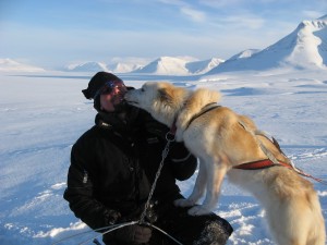 Nansen und ich in Spitzbergen                                                